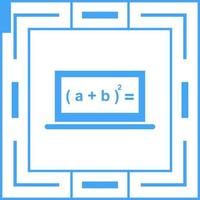 Online Formula Vector Icon