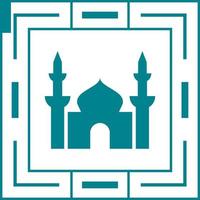 icono de vector de mezquita