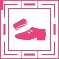 Shoe Polishing Vector Icon