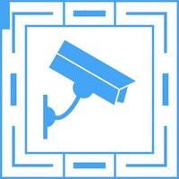 icono de vector de cámara cctv