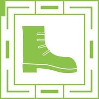 Camping Boot Vector Icon