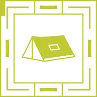 Tent Vector Icon