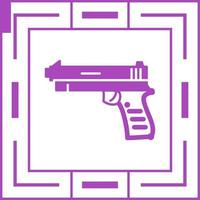 Pistol Vector Icon