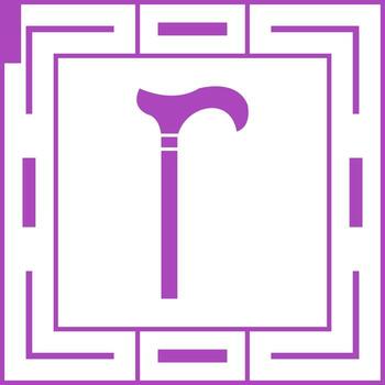 Walking Stack Vector Icon