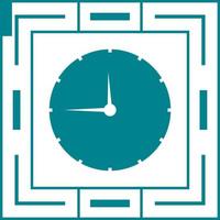 Wall Clock Vector Icon