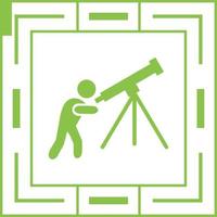 Adjusting Telescope Vector Icon