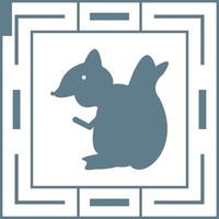 Squirrel Vector Icon