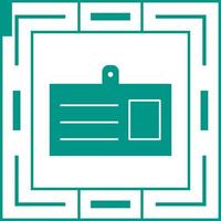 Pass Card Vector Icon