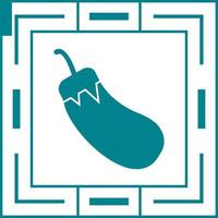 Eggplant Vector Icon