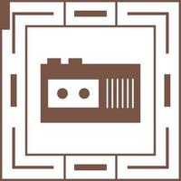 Tape Recorder Vector Icon