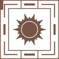 Sun Vector Icon