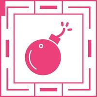 Exploding Cannon Ball Vector Icon