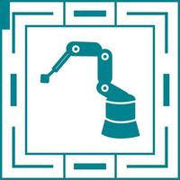 Industrial Robot Vector Icon