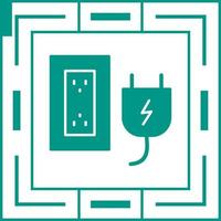 Plug and Socket Vector Icon