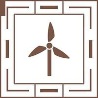 icono de vector de molino de viento