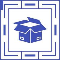 Open Box Vector Icon