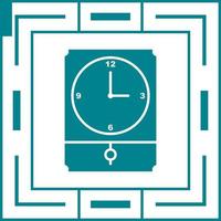 Large Clock Vector Icon