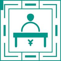 Cashier Vector Icon