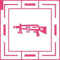 Machine Gun Vector Icon