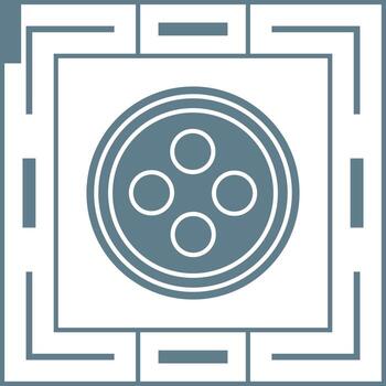 Button Vector Icon
