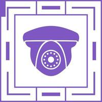 icono de vector de cámara de seguridad