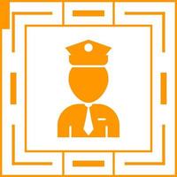 Flight Captain Vector Icon