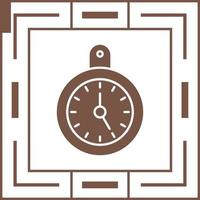 icono de vector de reloj de pared