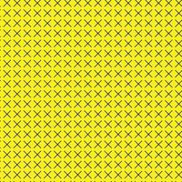 abstract black cross line pattern on yellow background design. vector