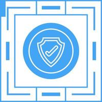 icono de vector de token de seguridad