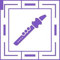 Flute Vector Icon