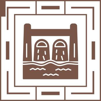 Dam Vector Icon