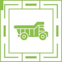 Dump Truck Vector Icon