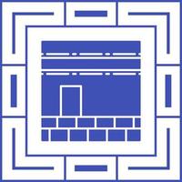 Kaaba Vector Icon