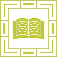 Open Book Vector Icon