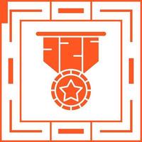 icono de vector de medalla