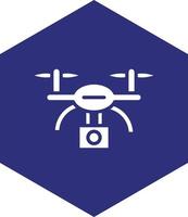 Drone Vector Icon design
