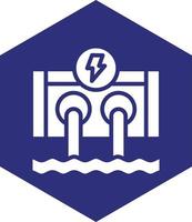 Hydro Power Vector Icon design