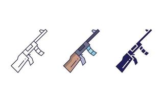 Rifle vector icon