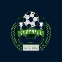 Football club Badge Design Illustration vector