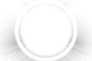 Abstract  white and gray color, modern design stripes background with geometric round shape. Vector illustration.