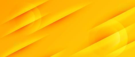 Yellow gradient abstact background with dynamic stripe lines vector