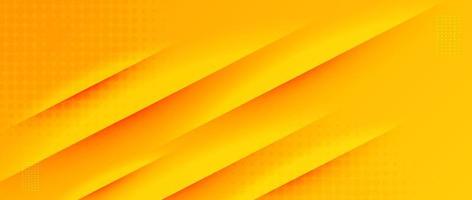 Yellow gradient abstact background with dynamic stripe lines vector