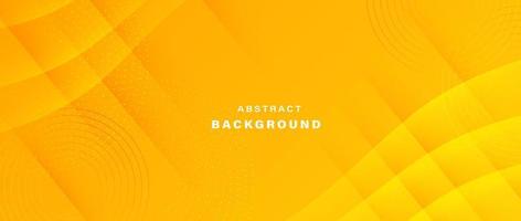 Yellow gradient abstact background with dynamic stripe lines vector