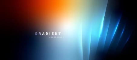 Blurred color gradient background vector