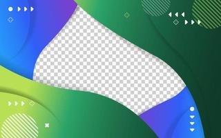 Abstract background, gradient geometric vector design. Graphic pattern in minimal style. Dynamic motion background