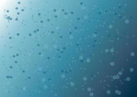 Abstract blue background, gradient background with circles, marine background, beautiful wallpaper vector