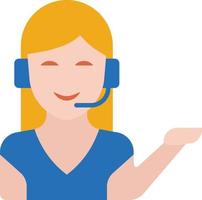 Customer Support  Illustration Vector