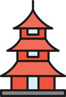 pagoda Illustration Vector