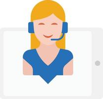 Customer Support  Illustration Vector