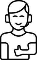 Customer Support  Illustration Vector